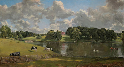 Wivenhoe Park, as painted by John Constable